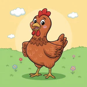 Disegni di Galline da Colorare
