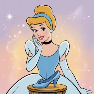Disegni di Cenerentola da Colorare