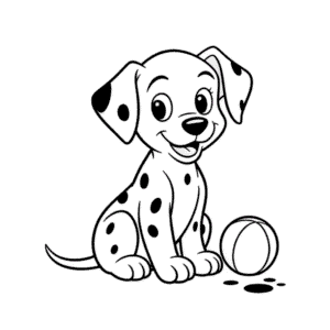 Disegno di Disney La Carica dei 101 da Colorare