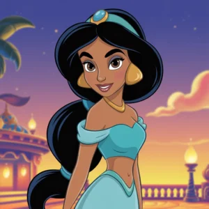 Disegni di Jasmine da Colorare