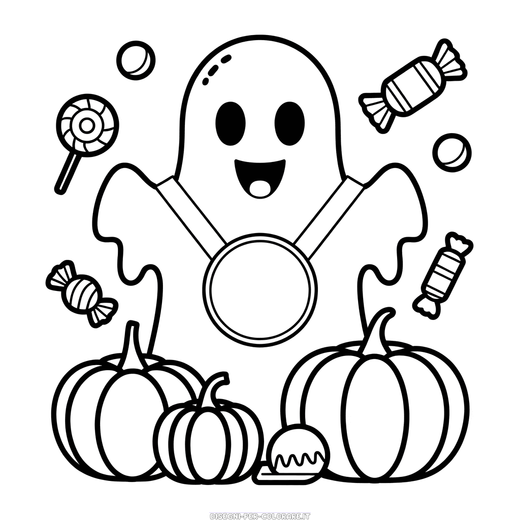 Disegno di Miglior Halloween da Colorare